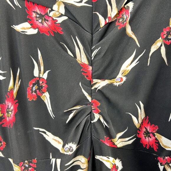 Isabel Marant Diana Midi Asymmetrical Dress, Sz 38/ US 6 - Picture 5 of 11